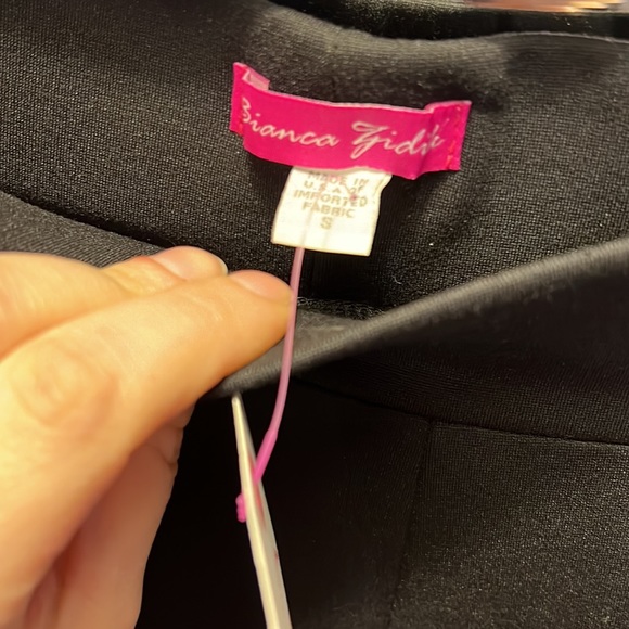 black side slit pant - Picture 5 of 5